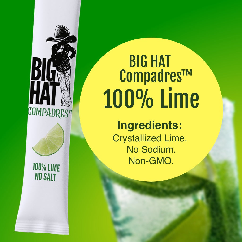 BIG HAT COMPADRES™ 100% LIME