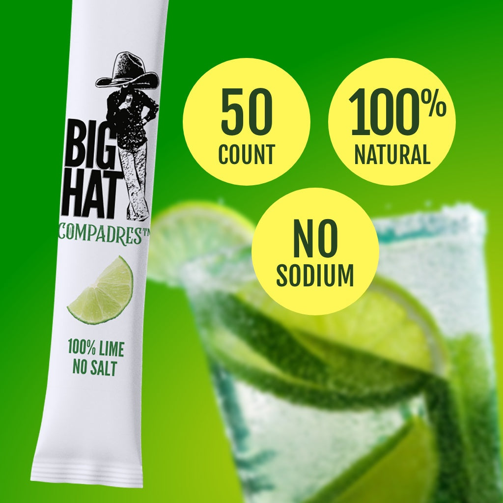 BIG HAT COMPADRES™ 100% LIME