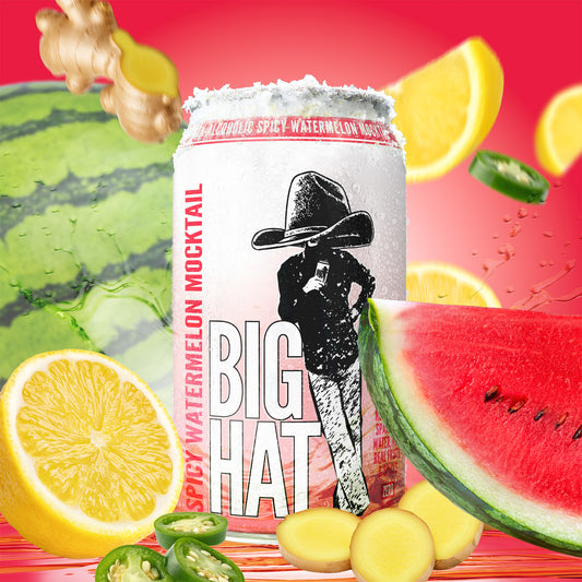 BIG HAT SPICY WATERMELON MOCKTAIL