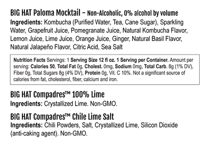 BIG HAT PALOMA MOCKTAIL