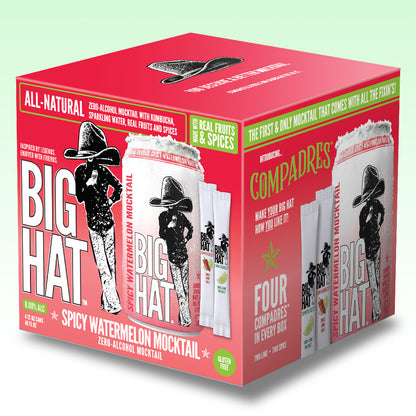 BIG HAT SPICY WATERMELON MOCKTAIL